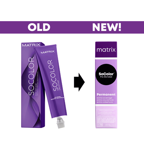 Matrix SoColor Dream Age Extra Coverage Pre-Bonded Permanent Hair Color 3oz