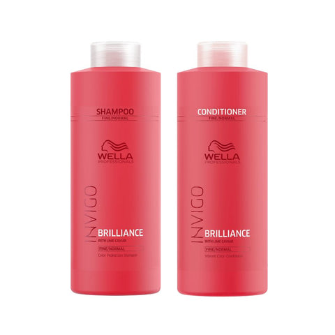 Wella INVIGO Brilliance for Fine / Normal Hair Liter Duo
