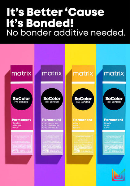 Matrix Socolor Blonde Collection Pre-Bonded Permanent Hair Color 3oz