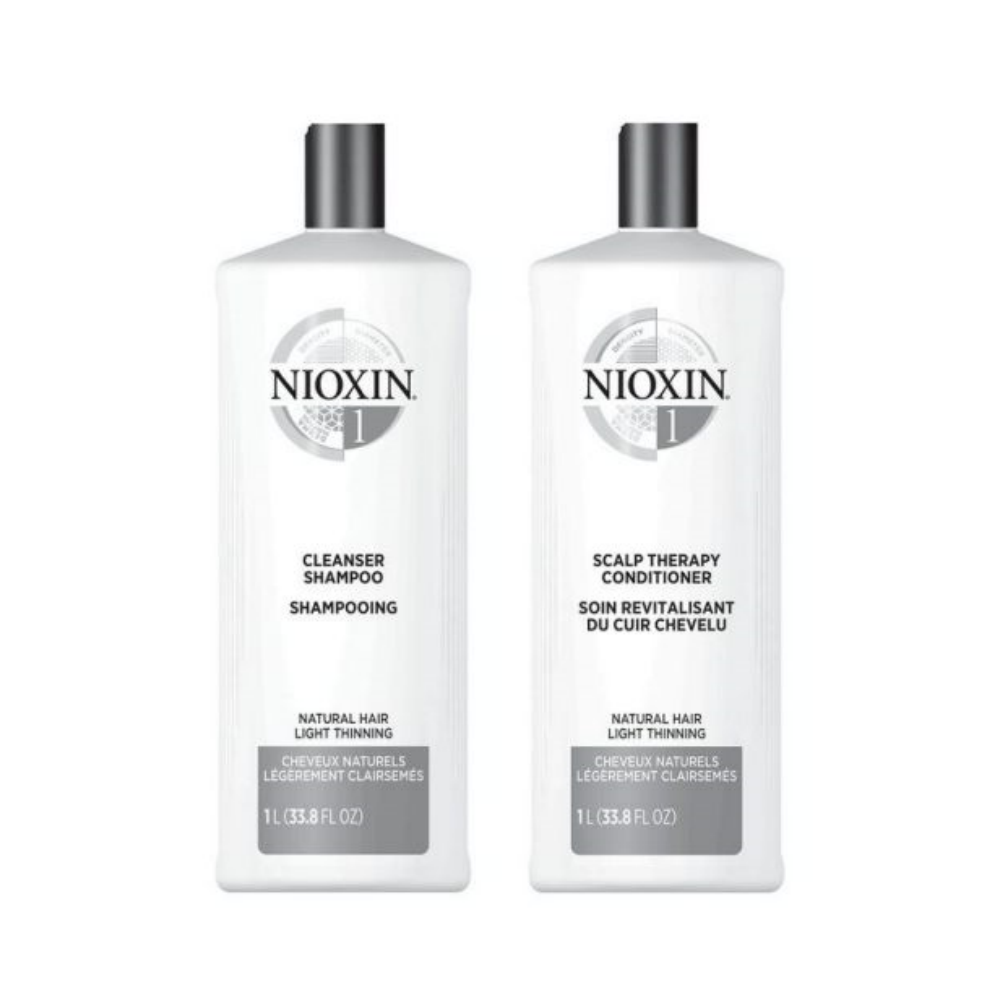 gas Forklaring Billedhugger Nioxin System 1 Shampoo & Conditioner Liter Duo – FLEXMON