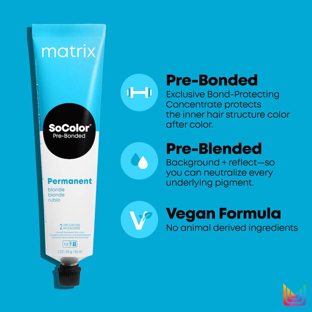 Matrix Socolor Blonde Collection Pre-Bonded Permanent Hair Color 3oz ...