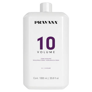 Pravana ChromaSilk 10 Volume Creme Developer 33.8 Fl. oz / 1000ml